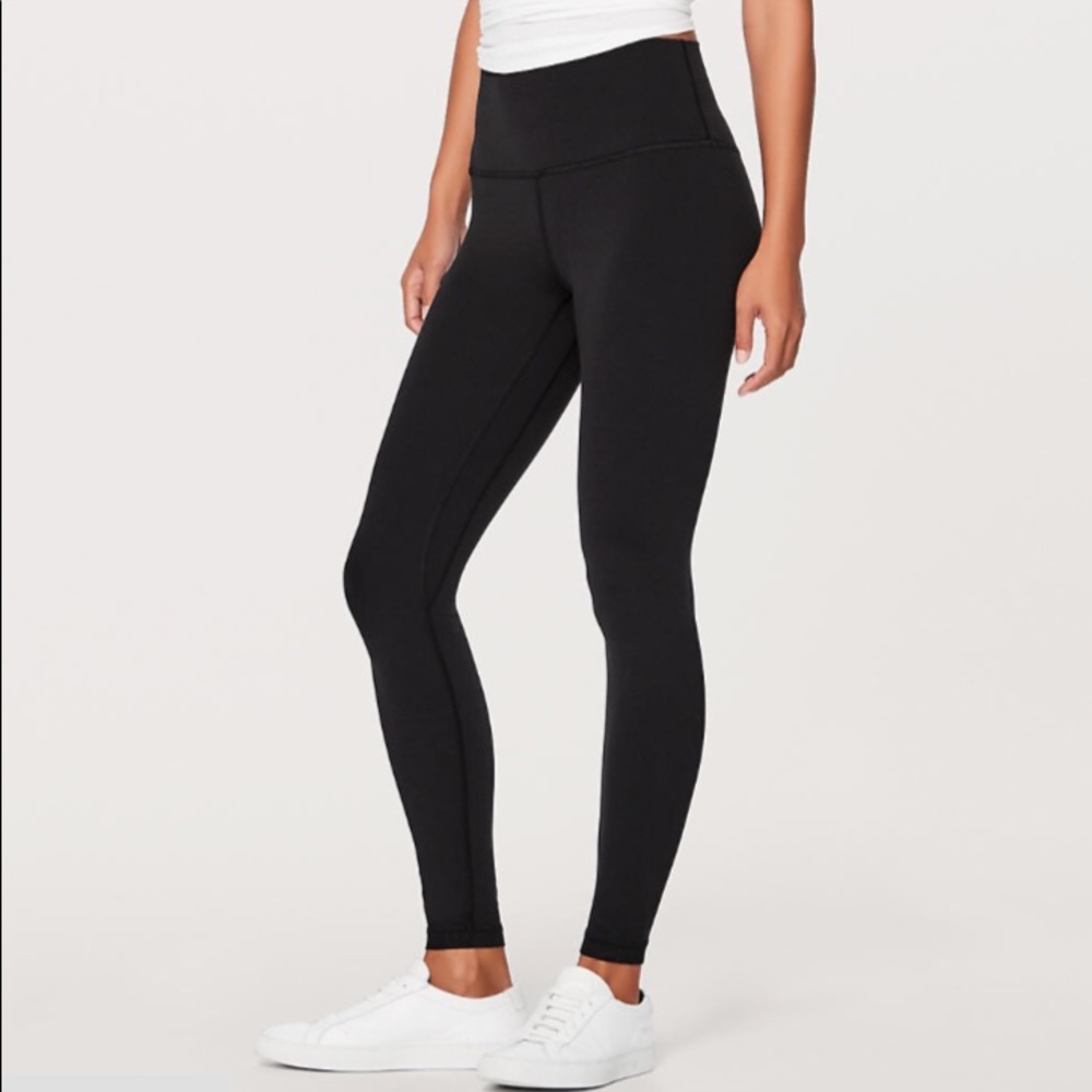 Lululemon classic black hi-rise legging